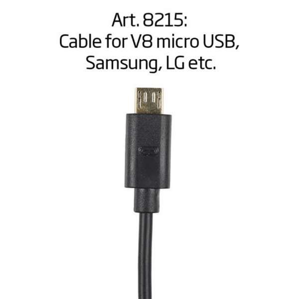 Kabeltyp V8 Micro-USB für Samsung, LG usw.