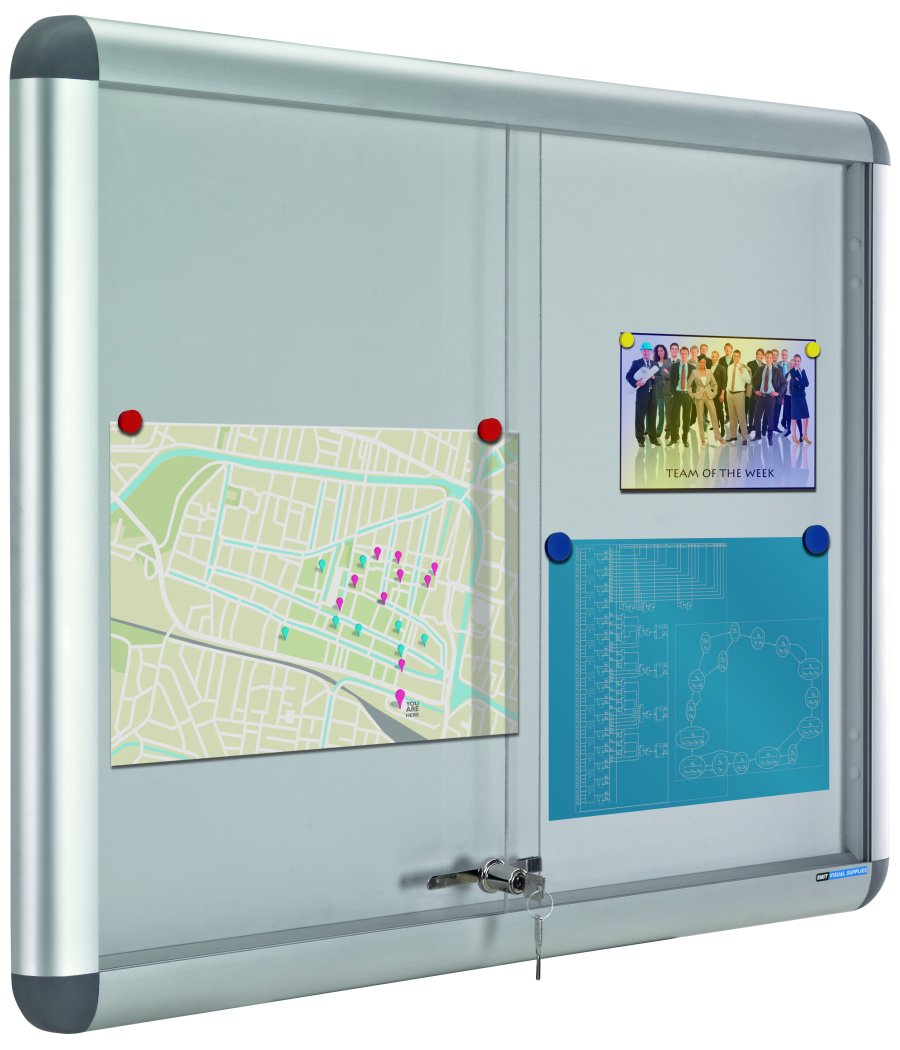 Schaukasten, abschlie&szlig;bar, Showcase, magnetisch, 70 x 95 cm