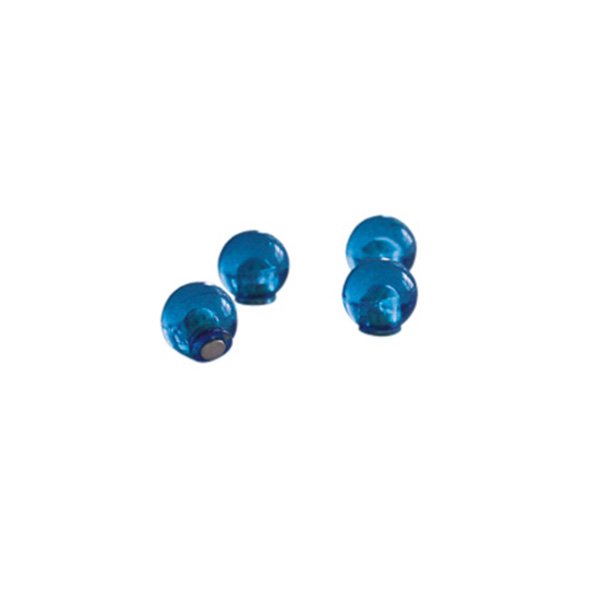 Magnet rund Ø14mm 4 Stück pro Paket - Pink