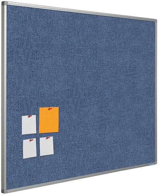 Pinnw&auml;nde mit Camira Stoff - 90X120cm, Blau-Lila