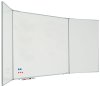 Whiteboard mit 2 Türen (5 Seiten), abschließbar - 120x200 cm (120x400 cm) - ohne Schließbeschläge #1