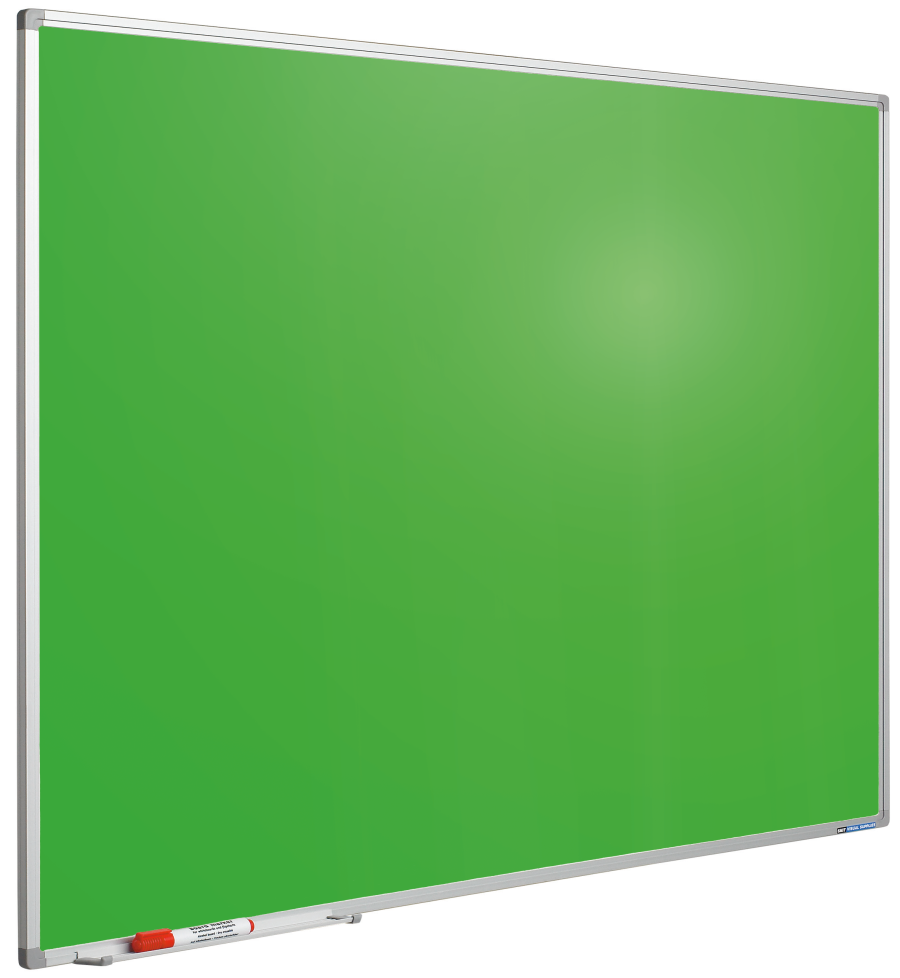 Whiteboard mit farbiger Oberfl&auml;che, Gr&uuml;n, 30 x 45 cm