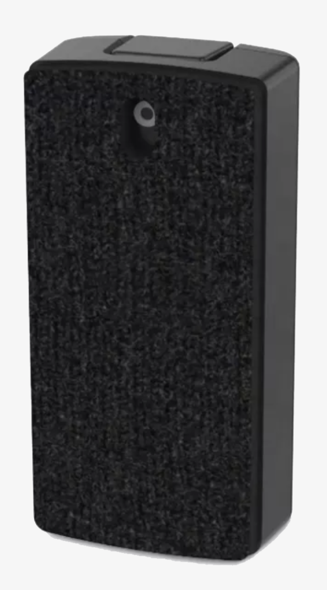 Whiteboardl&ouml;scher mit integriertem Cleaner-Spray