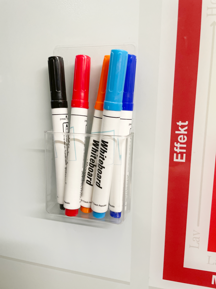 Abnehmbarer wiederverwendbarer Stifthalter