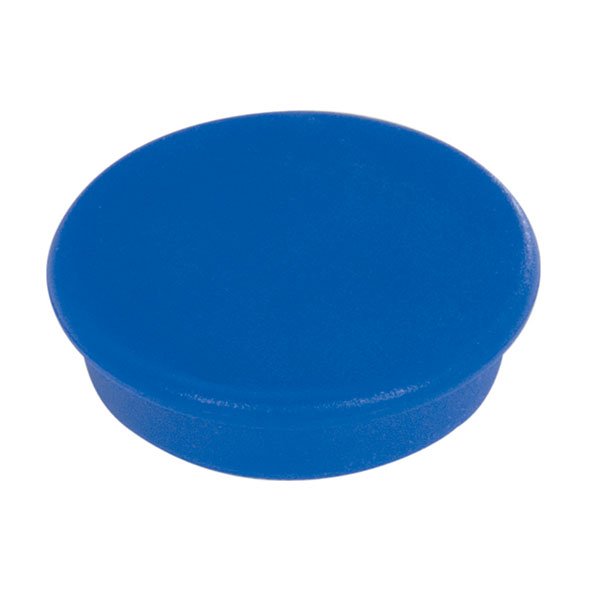 Magnete im Paket mit 10 Stk. - 32 mm - Blau