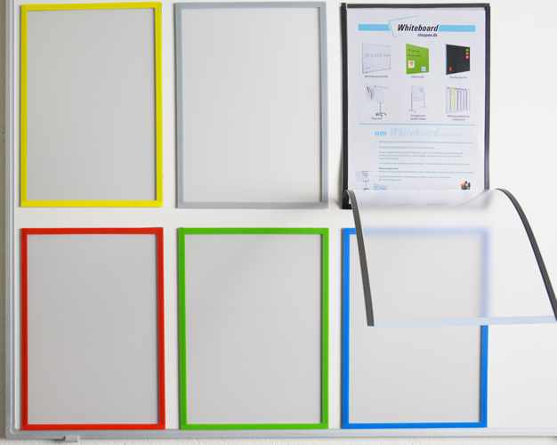 Selbstklebende Rahmen mit Doppelseite A4 - Weiß