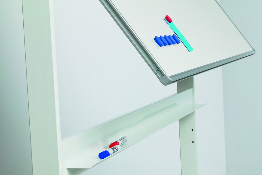 Schwenktafel, Whiteboard für intensiven Gebrauch auf mobilem Stativ - 8 Größen - 90x120 cm