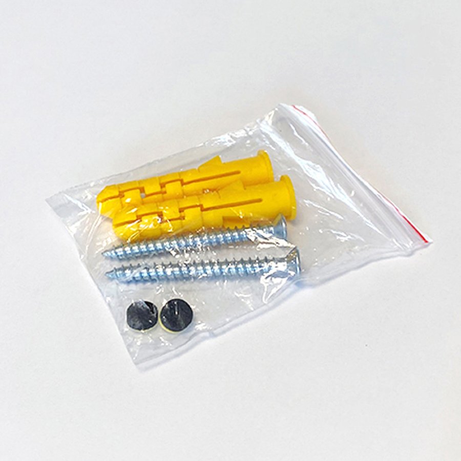 Magnetische Glastafel, schwarz - 45x45 cm