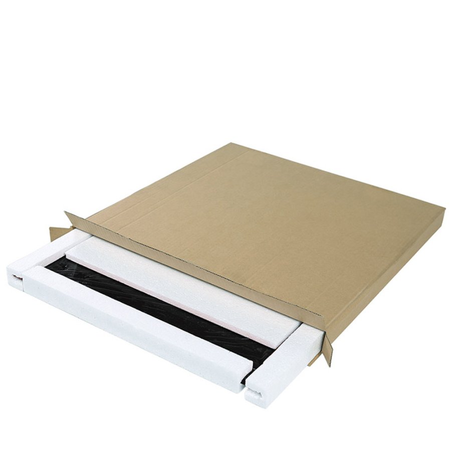 Magnetische Glastafel, schwarz - 45x45 cm