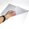 Preisrahmenset, schwarzer Stahlfuß und Aluminiumstange, weißer A4-Rahmen (21 x 29,7 cm). Höhe 72 - 90 cm, Breite 21,8 cm, Fuß 16 x 21 cm #5