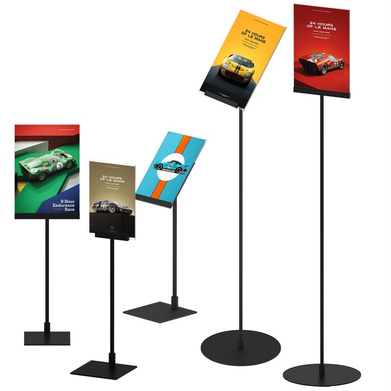 Design Stand, Acrylhalter A4, Acryl, vertikal