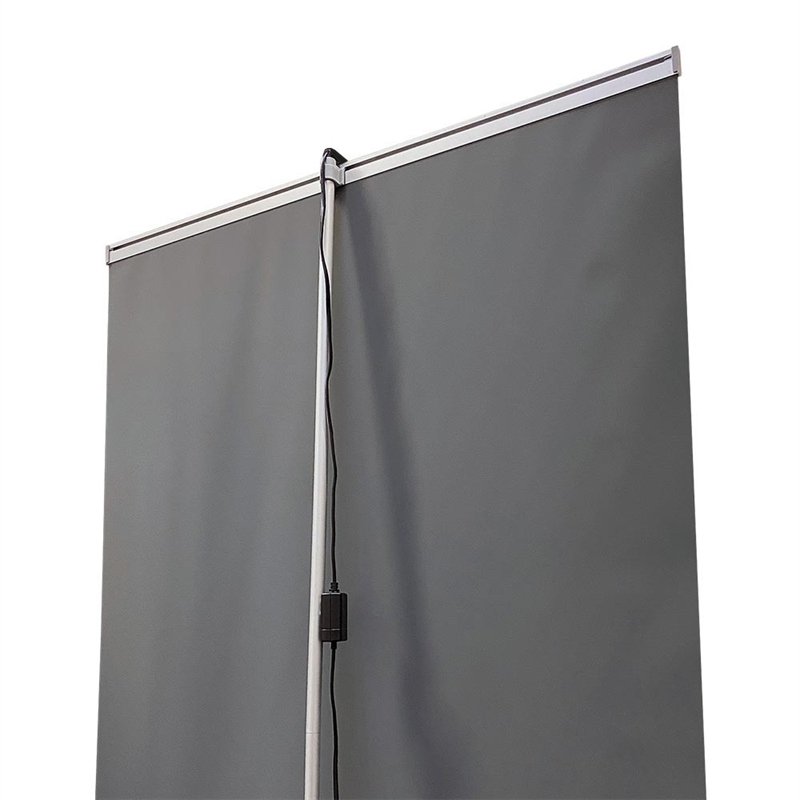 LED-Spot Rund, schwarz, 10 Watt, für Roll-up