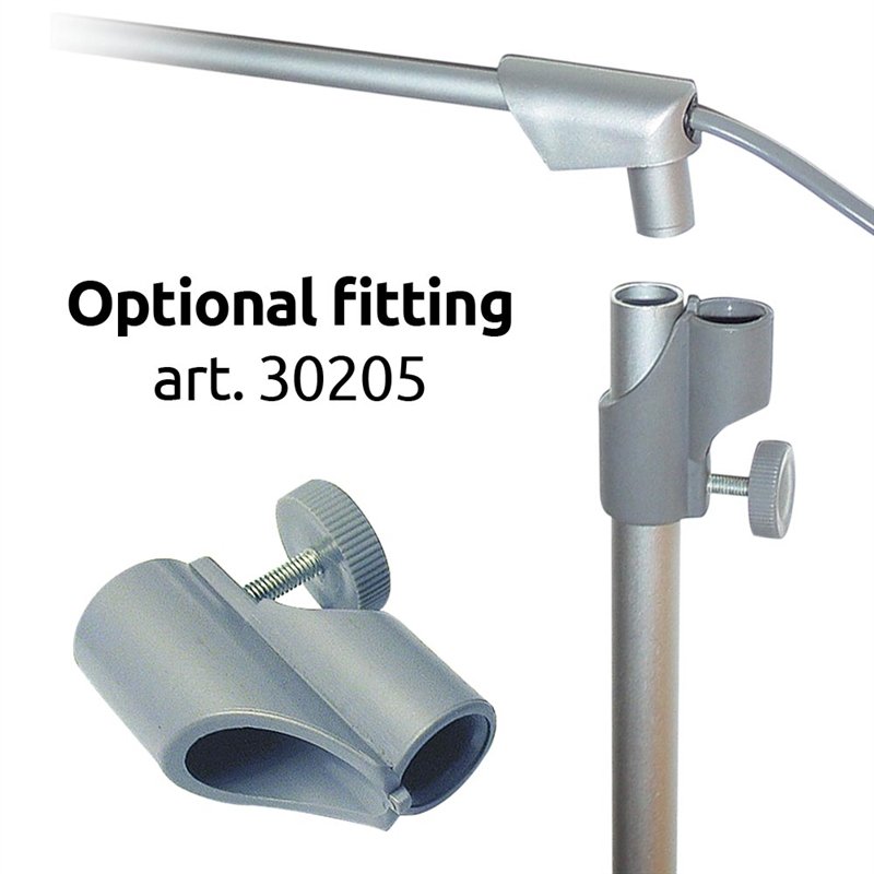 LED-Spot Rund, schwarz, 10 Watt, für Roll-up