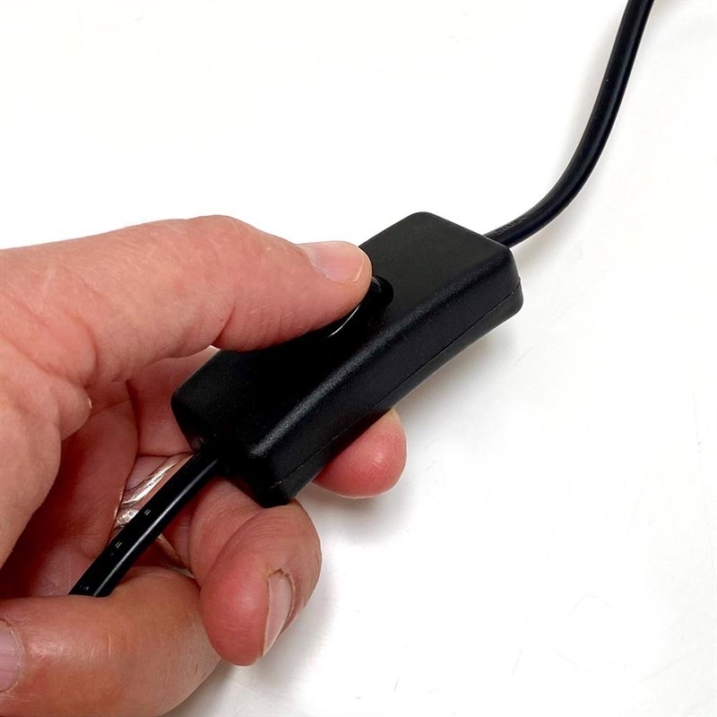 LED-Spot Rund, schwarz, 10 Watt, für Roll-up