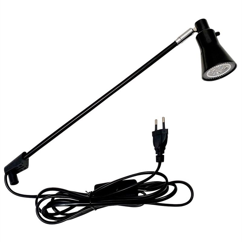 LED-Spot Rund, schwarz, 10 Watt, für Roll-up