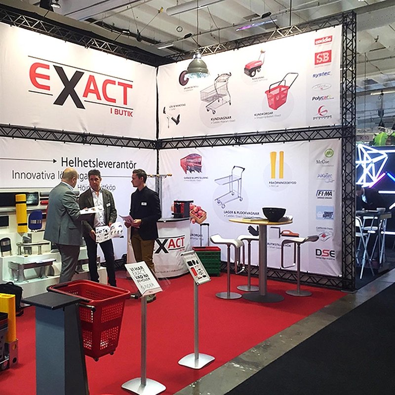 Schraubensatz f&uuml;r Brosch&uuml;renhalter Expo Info Stand A4 (Art. 3302)