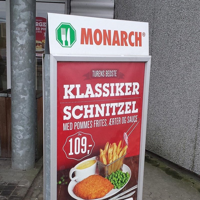 Schweres Kundenstopper mit Betonständer für den Außenbereich - 70 x 100 cm