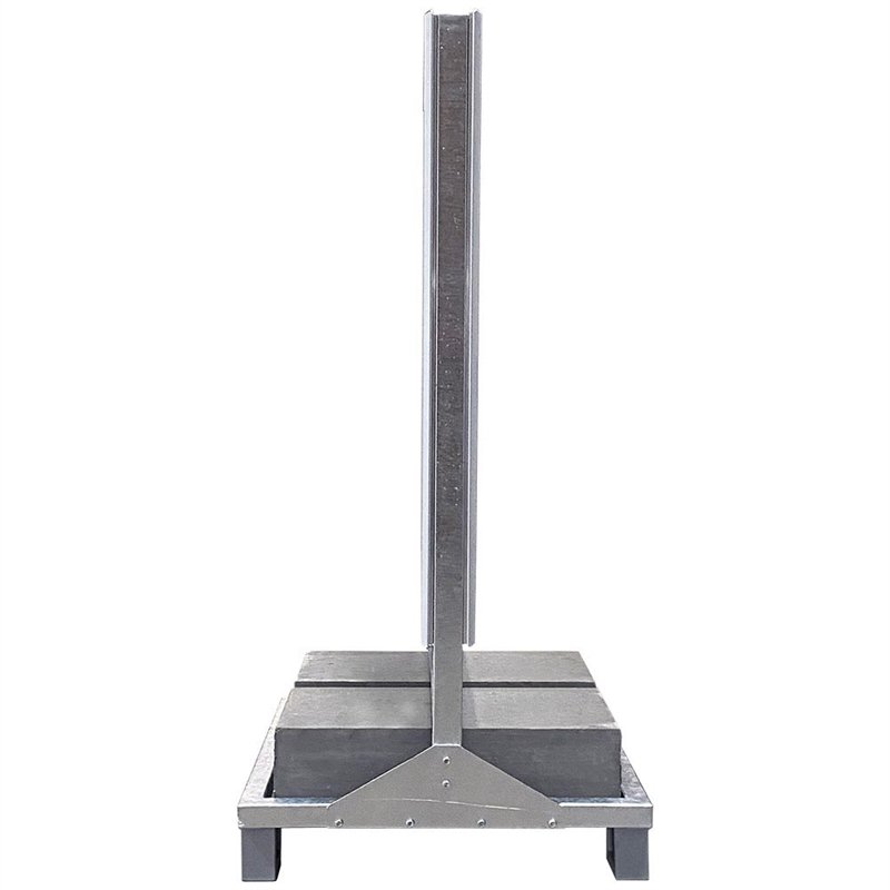 Schweres Kundenstopper mit Betonständer für den Außenbereich - 70 x 100 cm