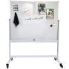 Whiteboard Pro: Emaillierte Wendetafel 150x120 cm auf mobilem Stativ #2