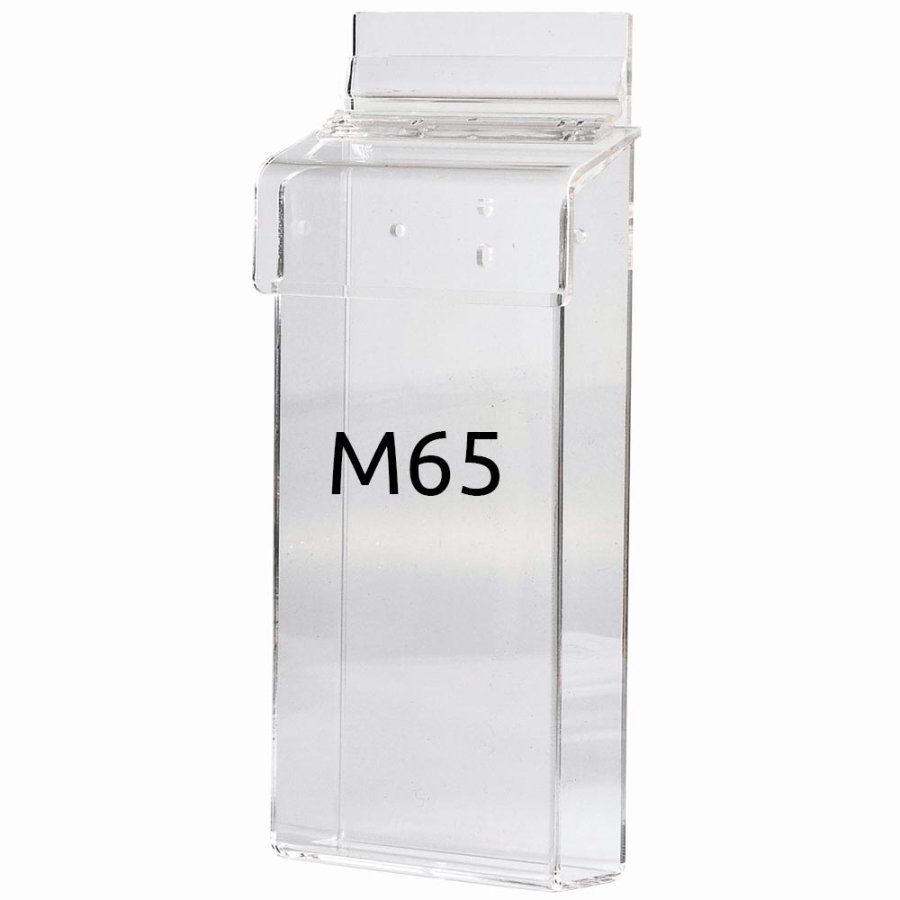 Outdoor-Prospekthalter box aus Acryl, vertikal, M65