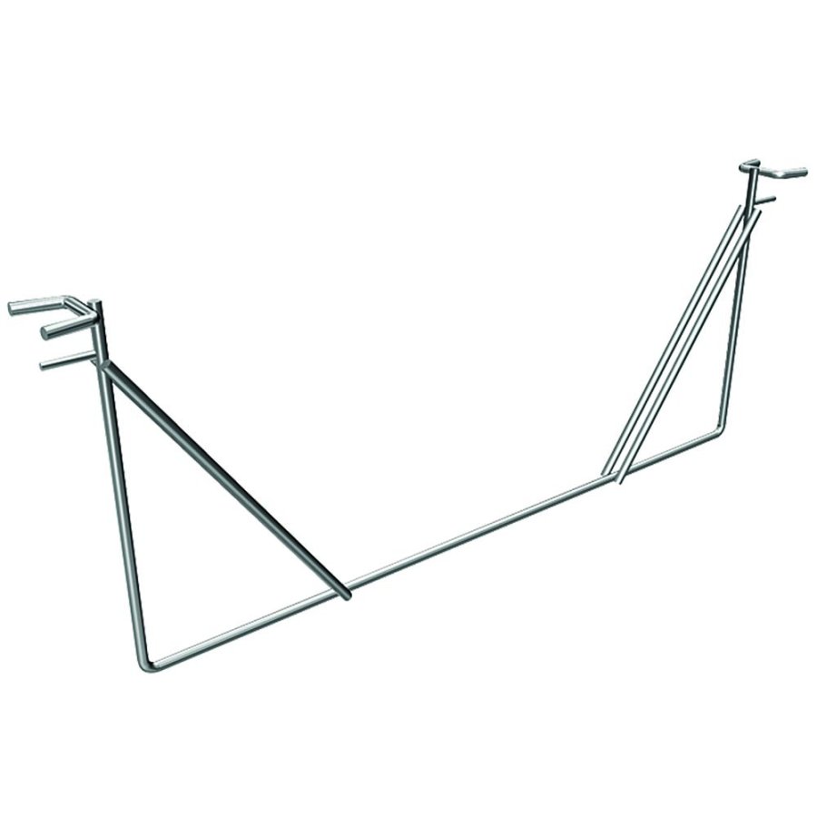 Plattenhalter für Holzplatte - Silber - A1