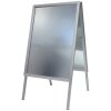 Alu-Line Standard Kundenstopper - A0 - Silber #12