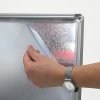 Alu-Line Standard Kundenstopper - A0 - Silber #15