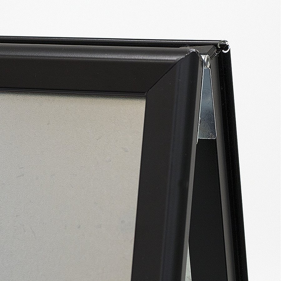 Alu-Line Standard Kundenstopper - A1 - schwarz