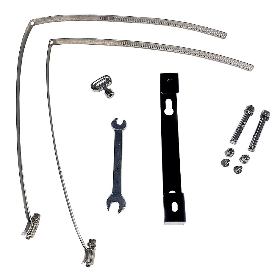 Aufhängebügel für Zigarettenabfallbehälter (normale Größe). Schwarz