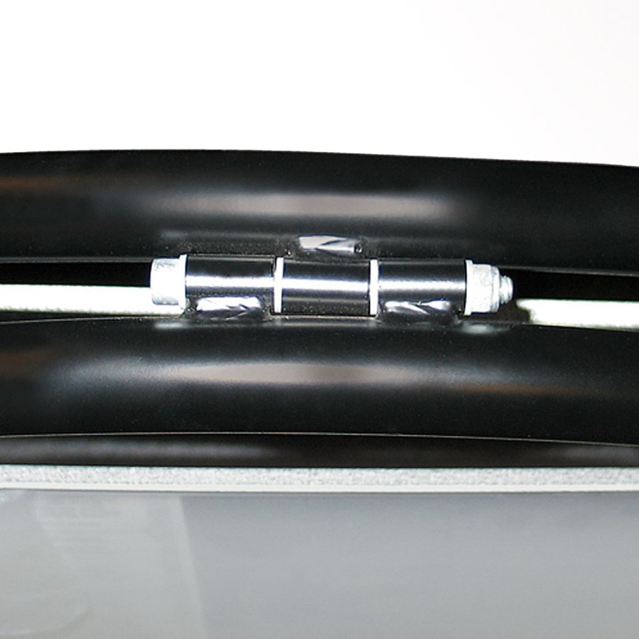 Expo Gotik Kundenstopper mit Logo schild - 50x70 cm - Schwarz