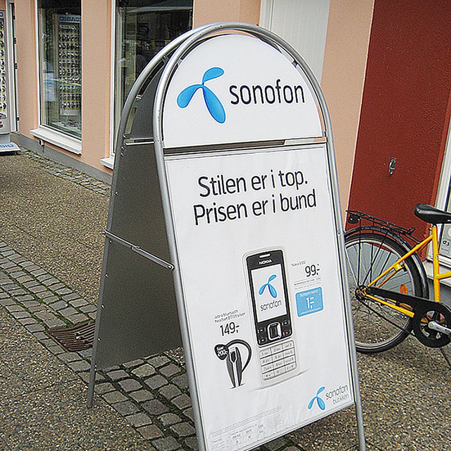 Expo Gotik Kundenstopper mit Logo schild - 50x70 cm - Silber