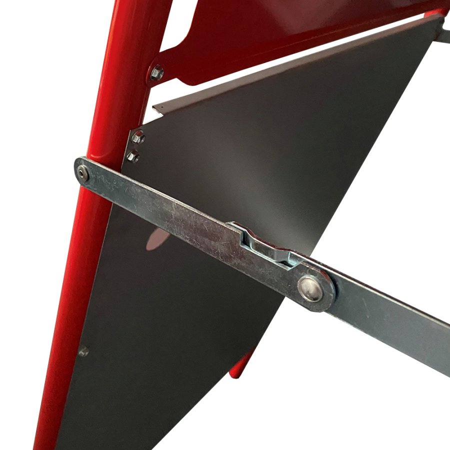 Expo Gotik Kundenstopper mit Logo schild - 50x70 cm - rot