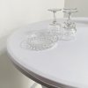 Elastische Weiße Tischdecke für Events - Ø80cm #2