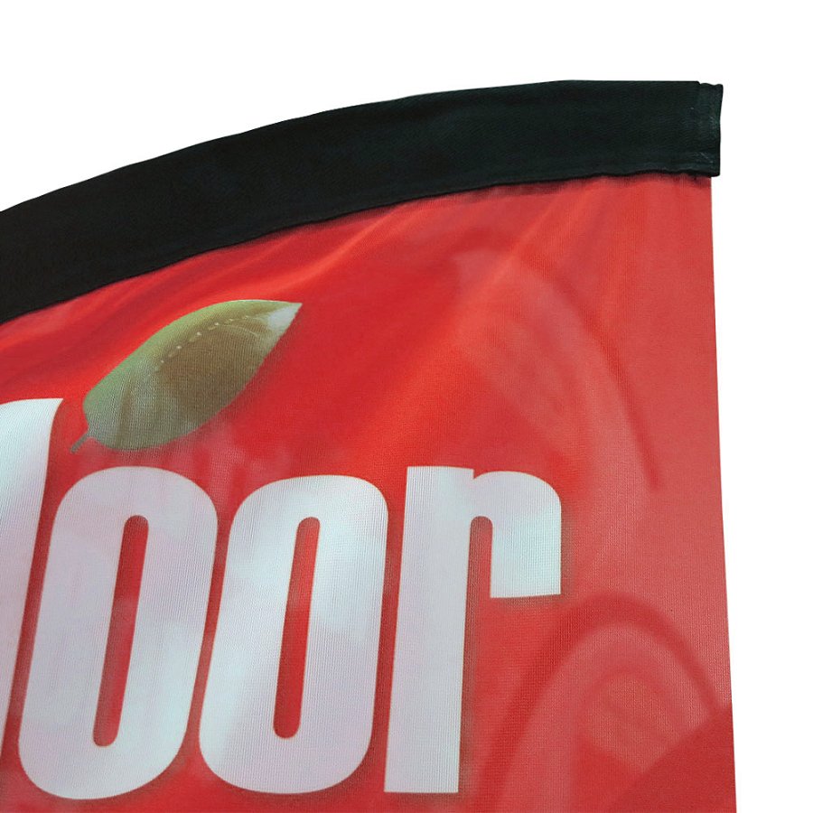 Beachflag, Outdoor-Drop flag, Large, Stangensystem