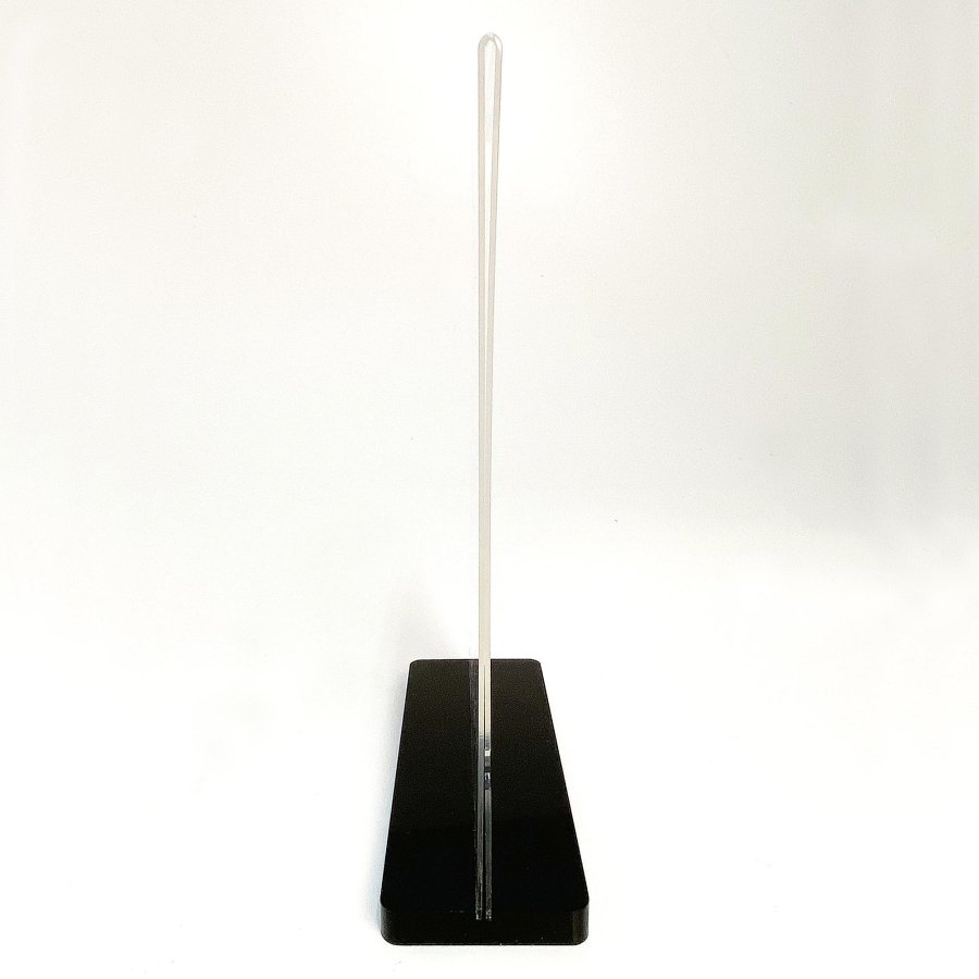 Black Bottom Menükartenhalter vertikal - A5 - 14,8 x 21 cm - schwarz