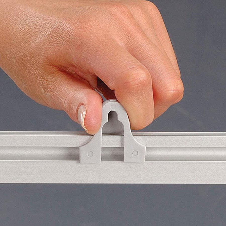 Aufhängung für Poster Clamp Budget