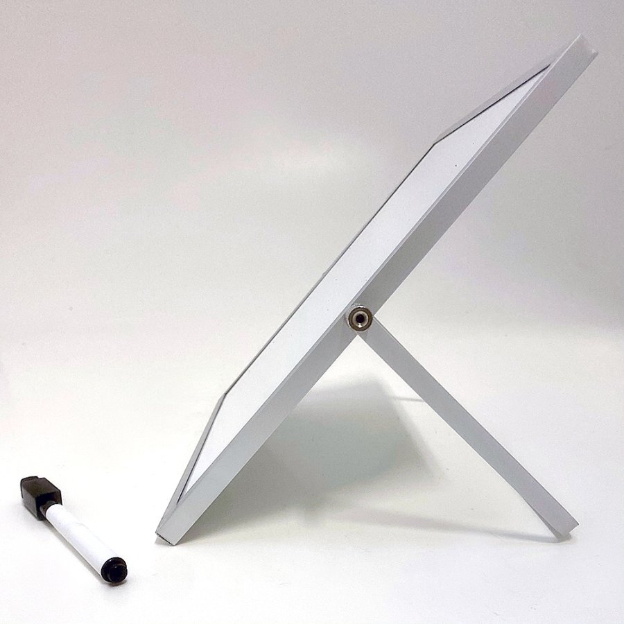 Effektives Mini-Whiteboard für den Schreibtisch - 25x25 cm