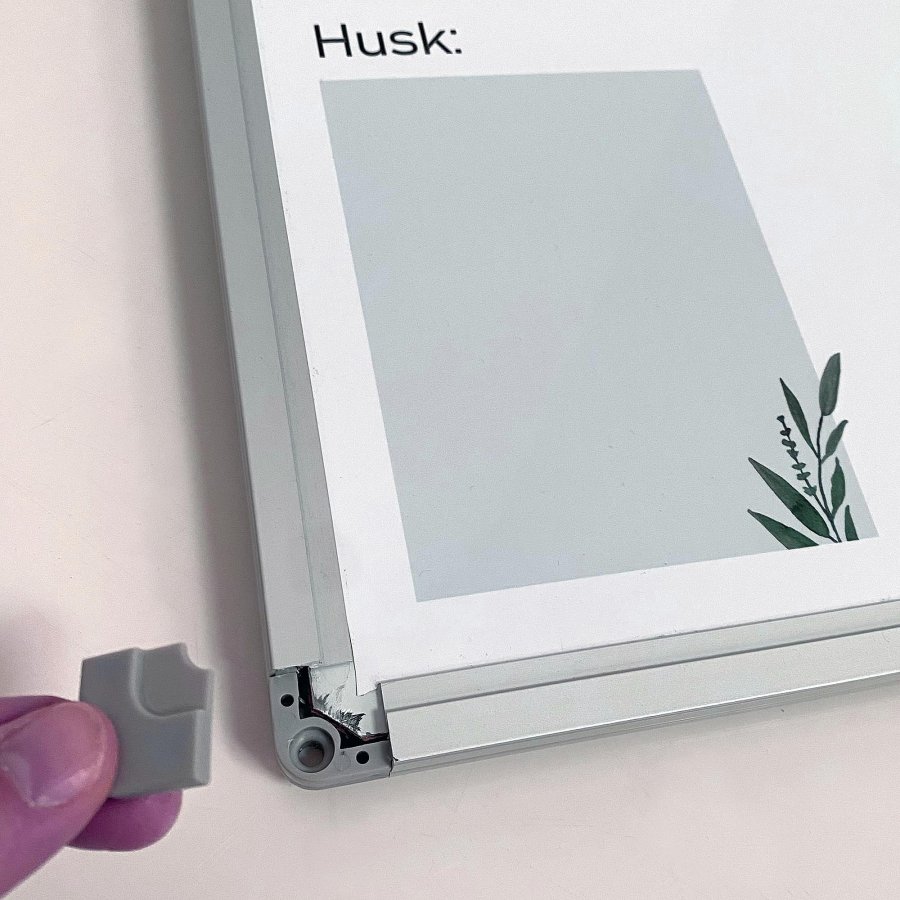 Whiteboard mit Wochenkalender f&uuml;r die Familie, 45 x 60 cm