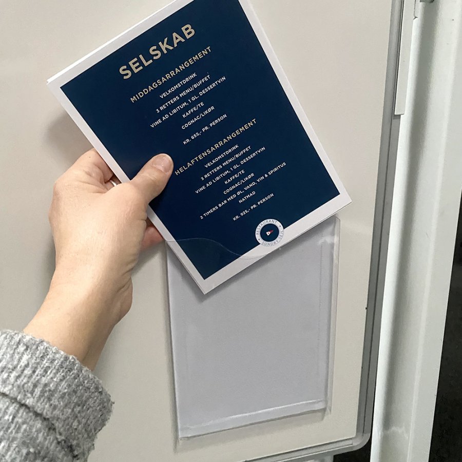 Magnetkassette 1 cm tief A5 Hochformat 21 x 14,8 cm