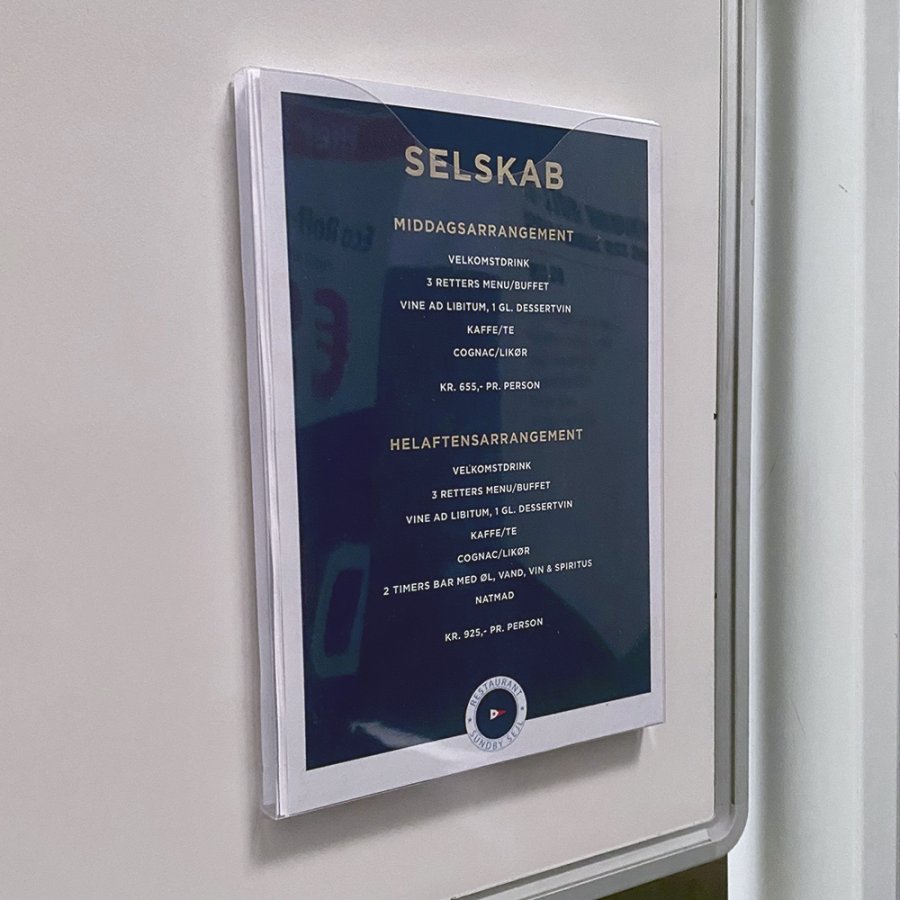 Magnetkassette 1 cm tief A5 Hochformat 21 x 14,8 cm