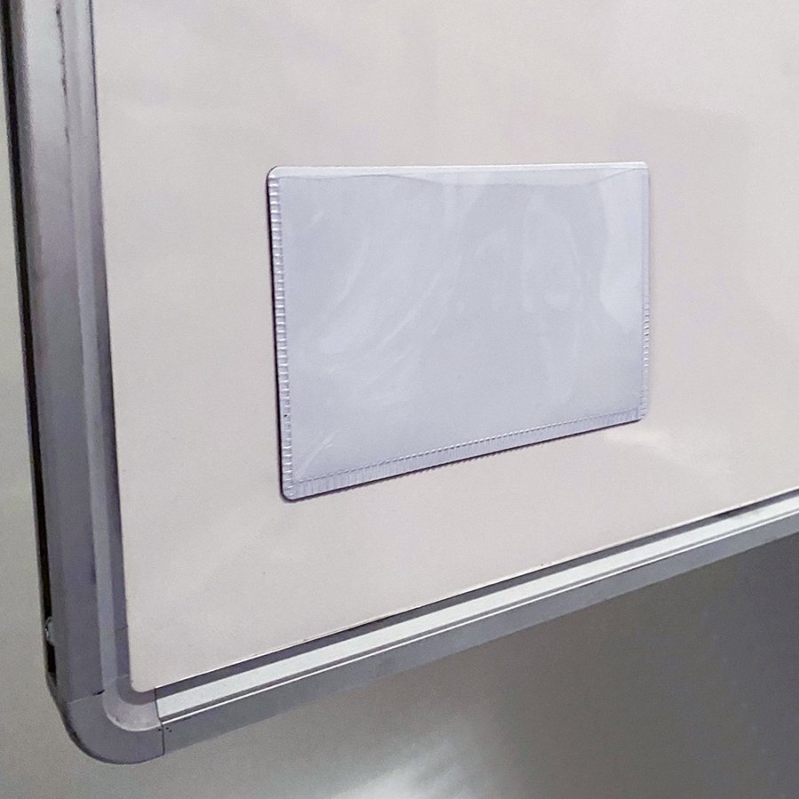 Magnettaschen und Regalkanten - A7 Querformat (72x117 mm)