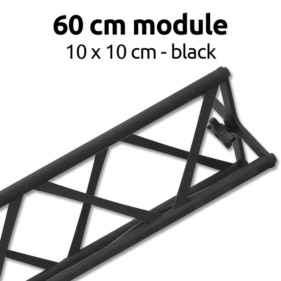 Crown Truss 10x10, Modul 60cm - schwarz