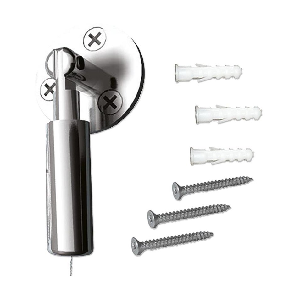 Decken-, Boden- und Wandhalterungen f&uuml;r doppelseitigen Snap-Rahmen