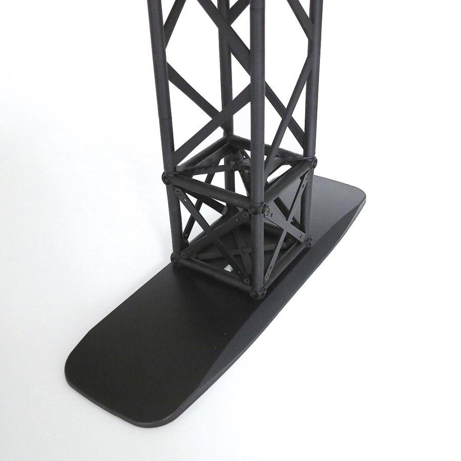 Base Middle, 20 x 60 cm, f&uuml;r Crown Truss 10, schwarz