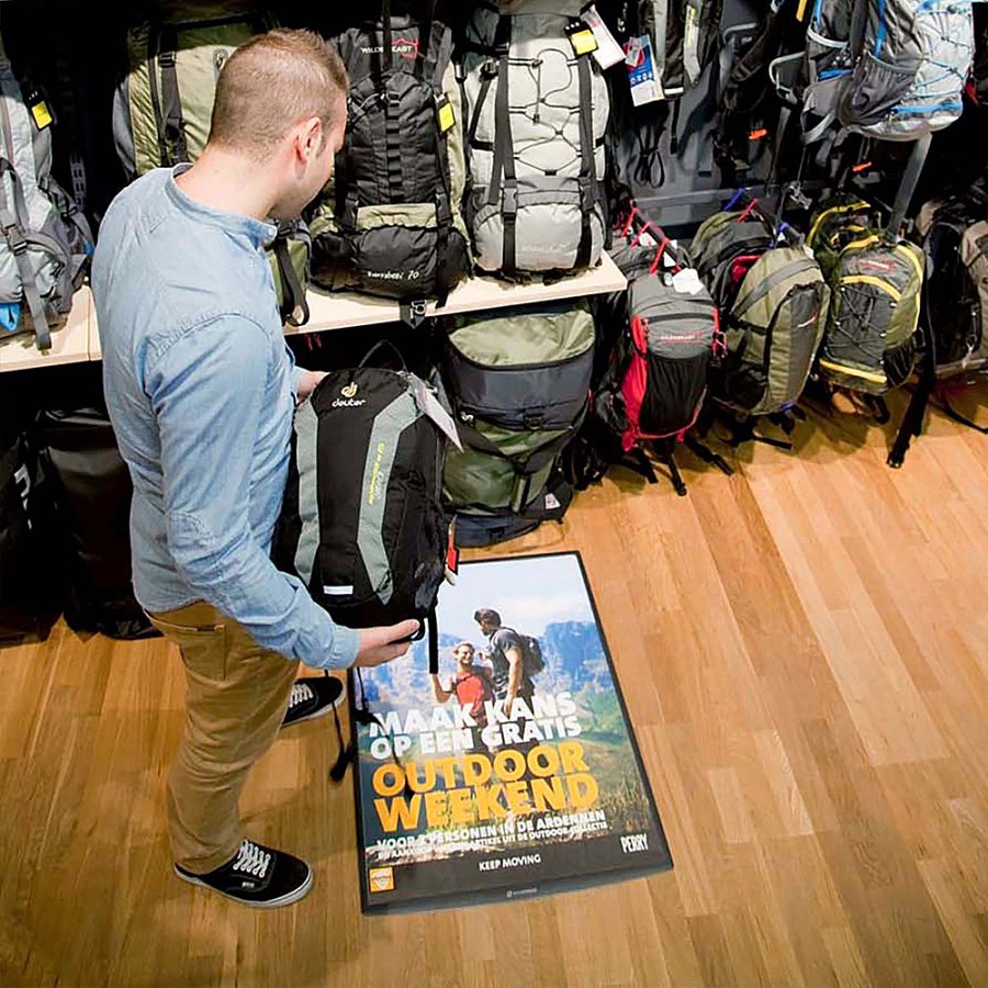 Windo Display, Plakathalter f&uuml;r Boden, A1