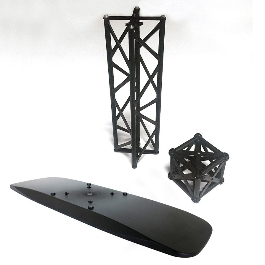 Crown Truss 10 3-teilige Wand - schwarz