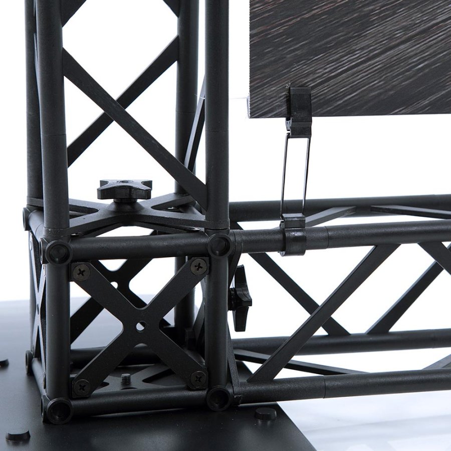 Crown Truss 10 Tower - Schwarz