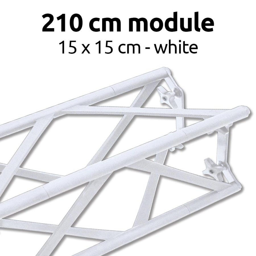 Crown Truss, Modul 210cm - wei&szlig;