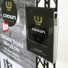 Crown Truss Clip-on-Halterung f&uuml;r Brosch&uuml;renhalter- schwarz #2