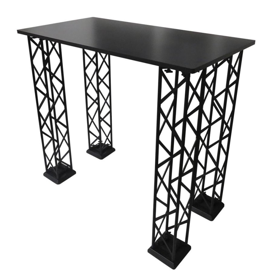 Crown Truss  Counter top Platte, 95 x 65 cm schwarz